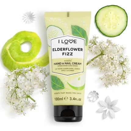 I Love Elderflower Fizz Hand and Nail Cream, 100ml — preț și oferte