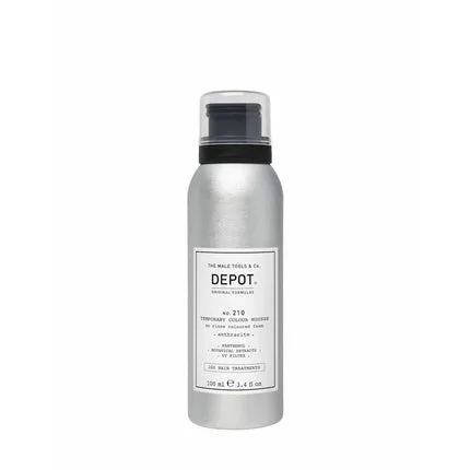 Moussă colorantă temporară DEPOT No. 210 Anthracite, 100 ml — preț și oferte