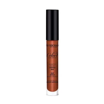 Lichid buze, Deborah Milano, Velvet Fluid Mat Lipstick 53, maro, 4.2 ml — preț și oferte