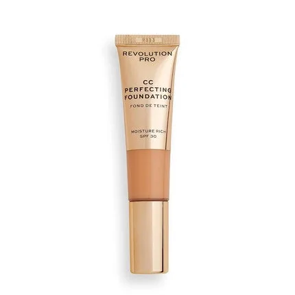 Fond de ten Revolution Pro CC Perfecting F5, auriu, SPF 30 — preț și oferte