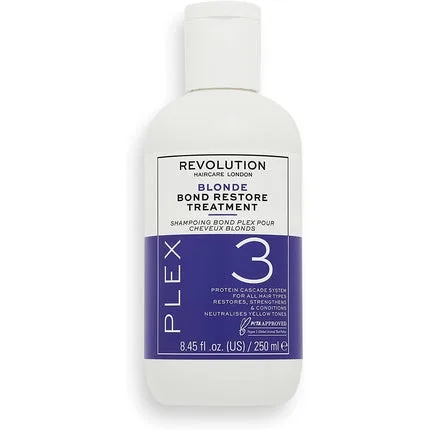 Masca de păr, Revolution Beauty, Plex 3 Bond Restore, 250ml Revolution Haircare — preț și oferte