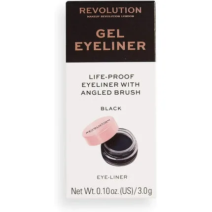 Eyeliner gel, Revolution Beauty, negru, 3g Makeup Revolution — preț și oferte