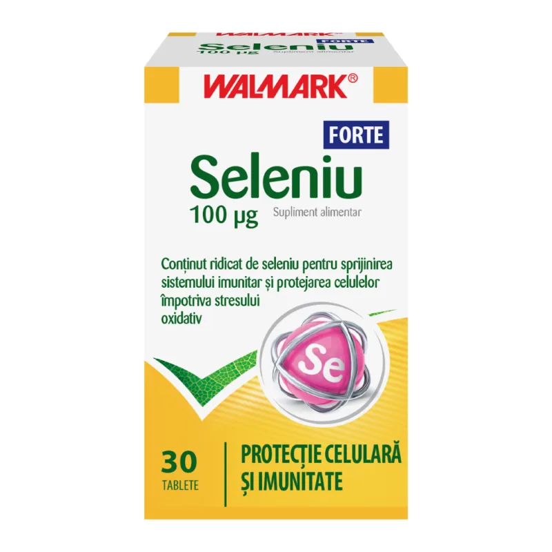 Seleniu Forte, 30 tablete, Walmark — preț și oferte
