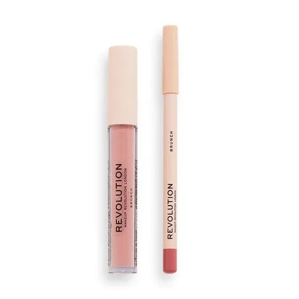 Set Buze Makeup Revolution Brunch Roz — preț și oferte