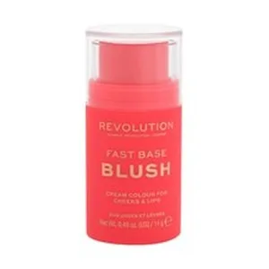 Ruj Makeup Revolution Fast Base Blush Bloom, cremă roz vibrant