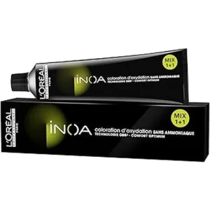 Vopsea de păr L'Oréal Paris Inoa 60ml Shade 525, Culoare Miediu-Argintiu, Fără Amoniac