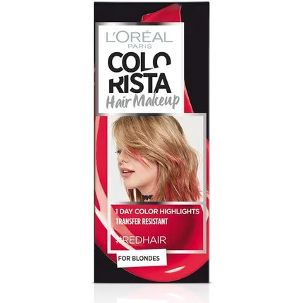 Vopsea Temporară Păr, L'Oréal Colorista, Roșu Blond L'Oréal Paris — preț și oferte