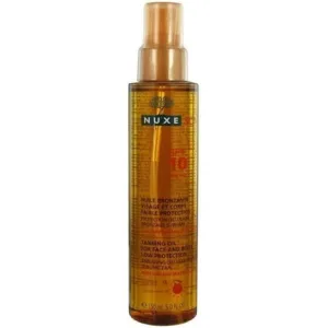 Ulei bronzant, NUXE, SPF10, față și corp 150ml
