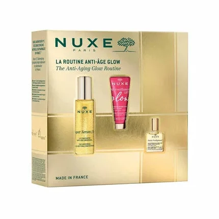 Set Cosmetice Nuxe Antiaging Glow Routine, Seruri Pentru Față și Gât, 30 ml — preț și oferte