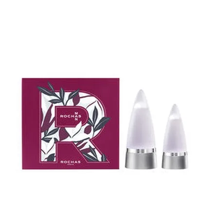 Set Parfum Rochas Man Case, 2 Piese, Cutie Roșu-Violet — preț și oferte