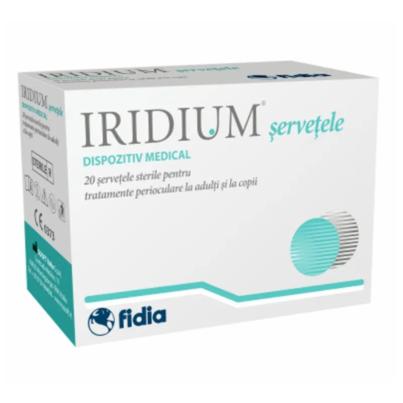 Servetele sterile Iridium, 20bucati, Fidia Farmaceutici — preț și oferte