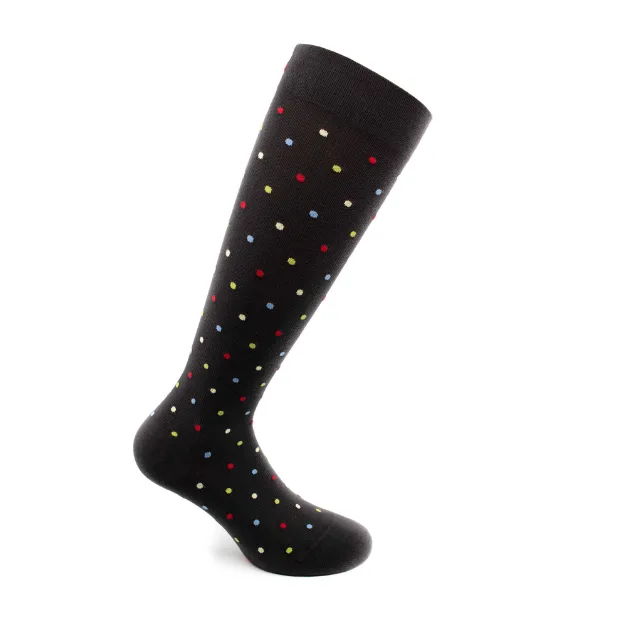 Sosete bumbac pana la genunchi, Fancy Socks, negru - M RELAXSAN — preț și oferte