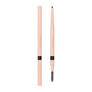Stilou pentru sprâncene Gucci, Waterproof Doubleended Eyebrow Cream Pencil, 06 Noir