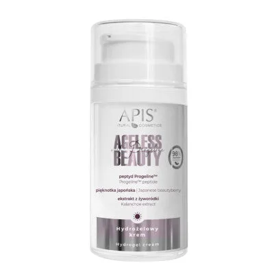 Cremă Hidrogel Anti-Aging APIS Ageless Beauty, cu Peptid Progelin™️ și Extract de Piersică de Java, 50 ml — preț și oferte