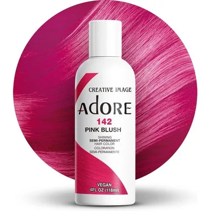 Vopsea de păr, Adore, 142 Pink Blush, roz — preț și oferte