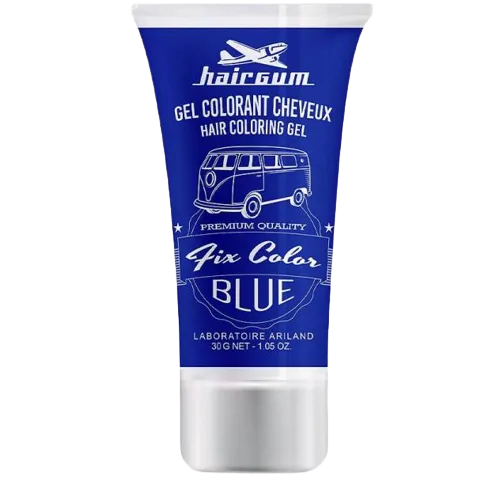 Cremă colorare păr Hairgum Blue Fix Color, 30ml, albastru — preț și oferte