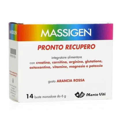 Supliment alimentar, Marco Viti, Massigen Pronto Recupero, roșu — preț și oferte