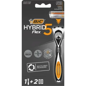 Aparat de ras pentru bărbați, Bic Hybrid 5 Flex, set 3 bucăți