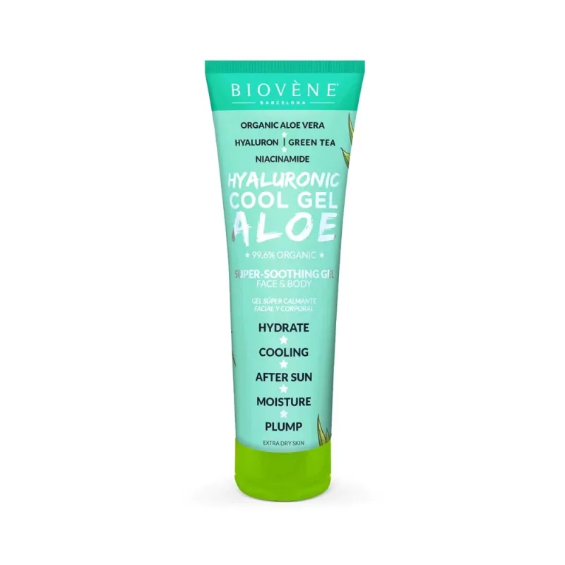 Gel răcoritor față și corp, Biovène Barcelona, 200 ml, Aloe — preț și oferte