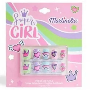 Set stickere unghii, Martinelia, Super Girl, pentru copii