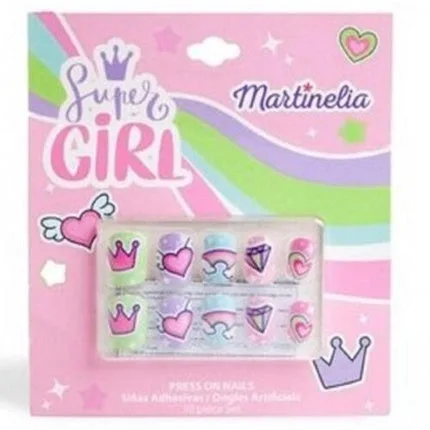 Set stickere unghii, Martinelia, Super Girl, pentru copii — preț și oferte