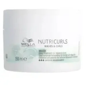 Masca de păr Wella Professionals Nutricurls Antifrizz, pentru păr ondulat și buclat, 150 ml