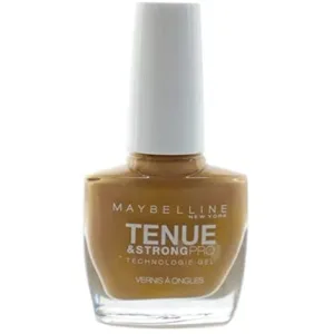 Vernis Unghii, Maybelline New York, TENUE & STRONG PRO, Culoare Bej, Tehnologie Gel