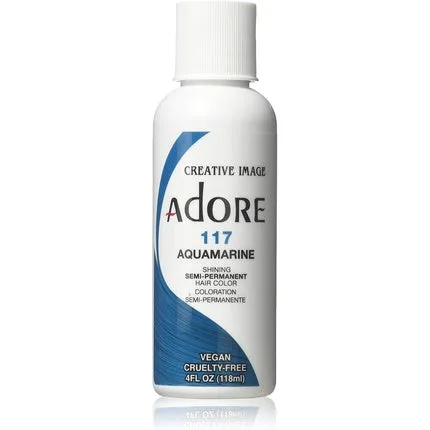 Vopsea de păr, Adore, Aquamarine, 118 ml, Albastru — preț și oferte