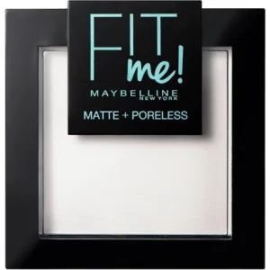 Pudra Fata, Maybelline New York, Fit Me Matte and Poreless, Translucida, 9g