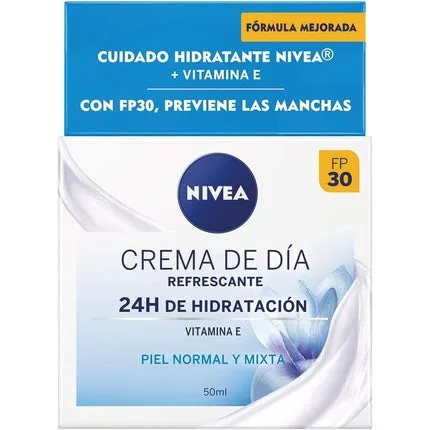 Cremă Zi, Nivea, Refreshing SPF30, 50ml — preț și oferte