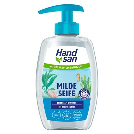 Săpun lichid, Hand San, dispenser, 300 ml, albastru — preț și oferte