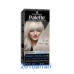 Vopsea de păr, Schwarzkopf, Palette 12-59, blond platinat rece