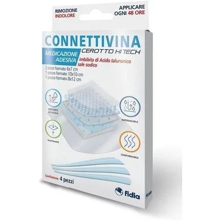 Plasturi Connettivina Cerotto Hi Tech, 4 buc, transparenti — preț și oferte