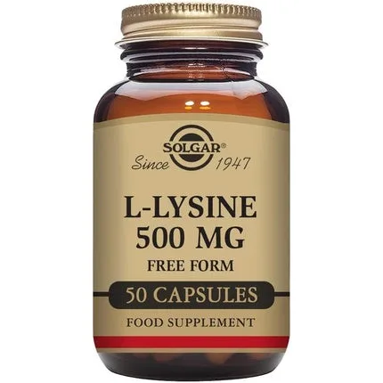 Aminoacid esențial, Solgar, L-Lysine 500mg — preț și oferte