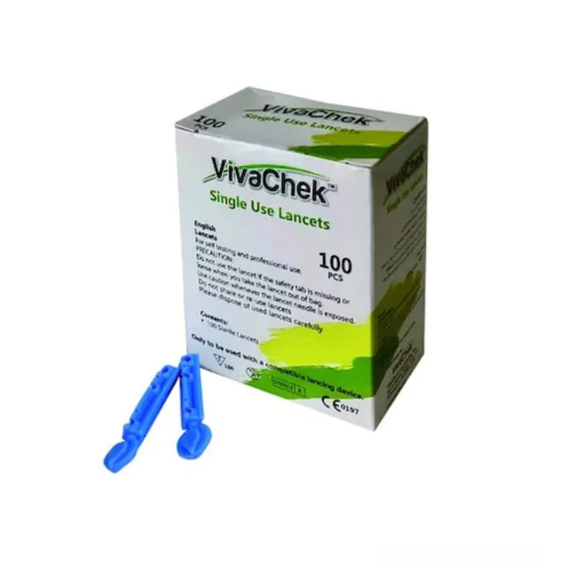Ace glicemie pentru glucometru VivaChek Eco, 100 buc VIVA CHEK — preț și oferte