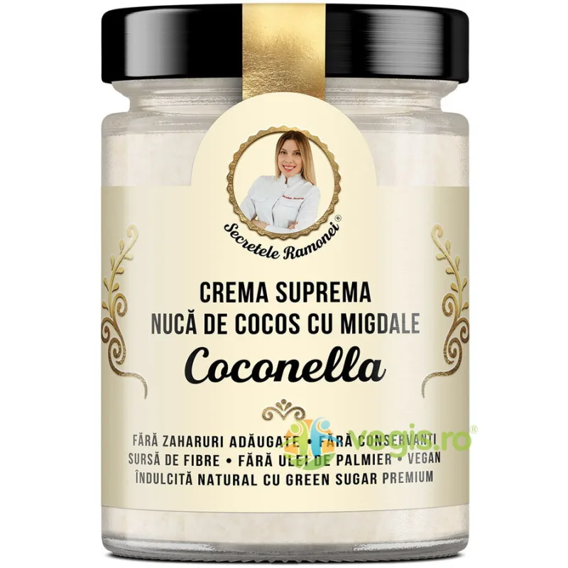 Coconella Crema Suprema Nuca de Cocos cu Migdale Secretele Ramonei 250g REMEDIA — preț și oferte