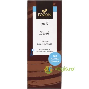 Ciocolata Neagra Raw fara Zahar Adaugat 40g