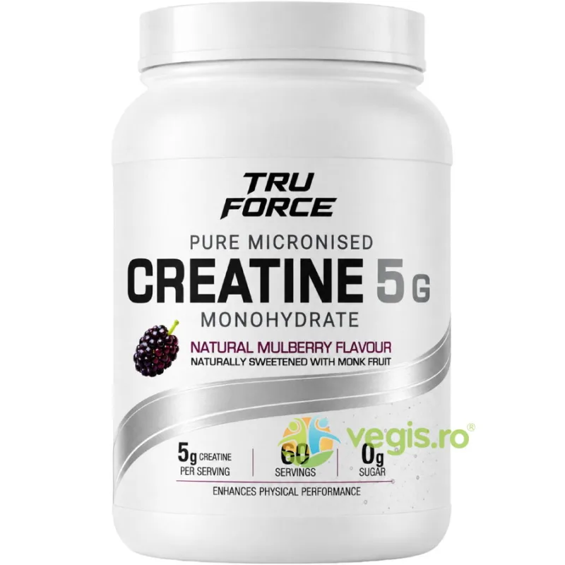 Creatina Monohidrata Pura cu Aroma de Dud 362g BIOSUNLINE — preț și oferte