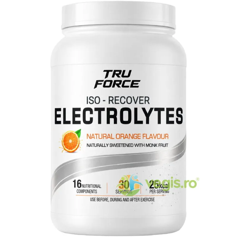 Electroliti Iso-Recover cu Aroma de Portocala 367g BIOSUNLINE — preț și oferte