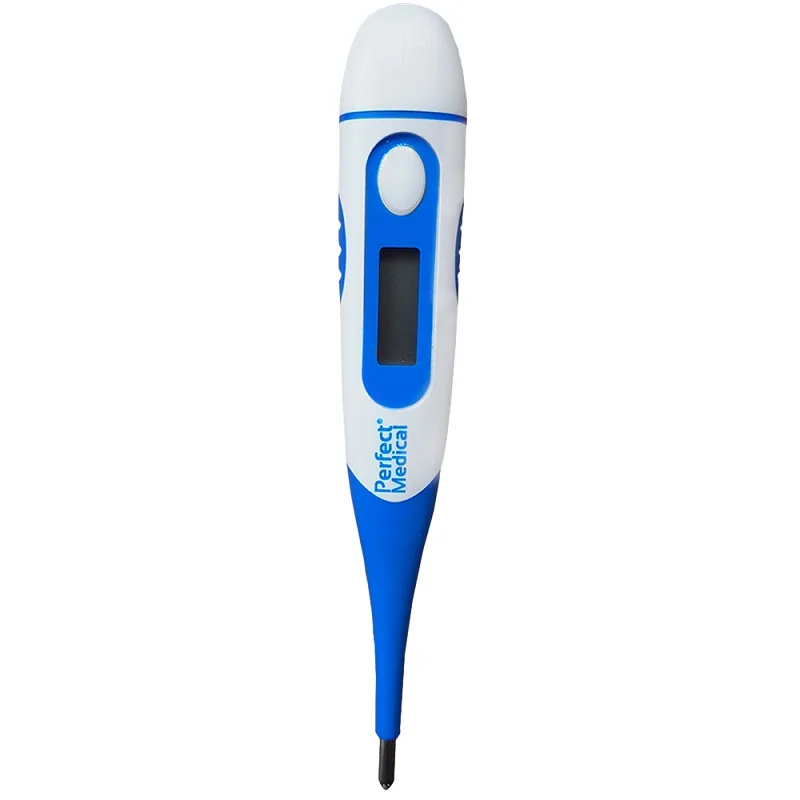Termometru digital albastru cu cap flexibil PM 06NB, 1 bucata, Perfect Medical — preț și oferte