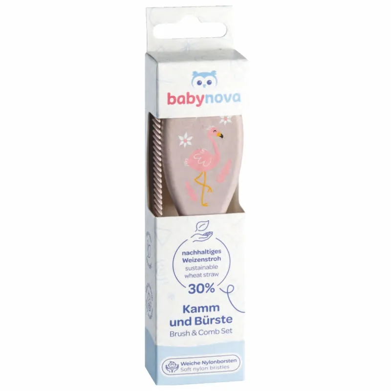 Set pieptene si perie, Baby Nova — preț și oferte