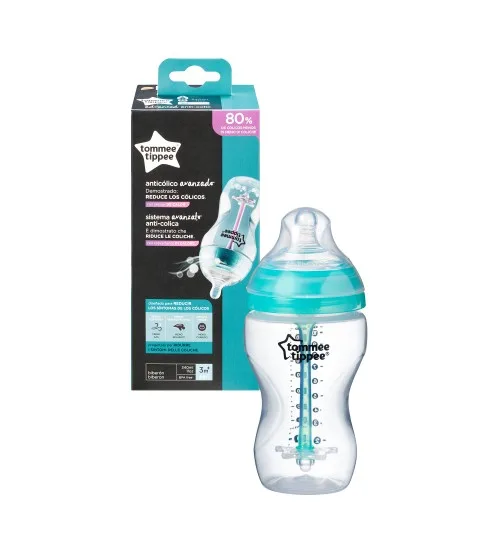 Biberon anticolici Advanced +3 luni, 340ml, Tommee Tippee — preț și oferte