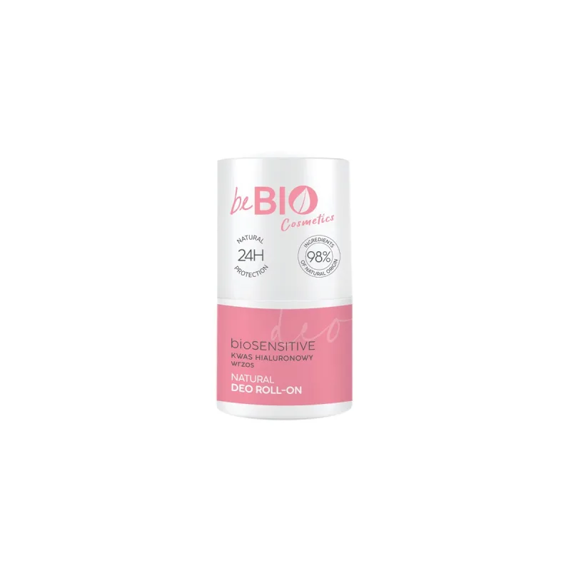 Deodorant roll-on Hyaluro Sensitive, 50ml, BeBio — preț și oferte