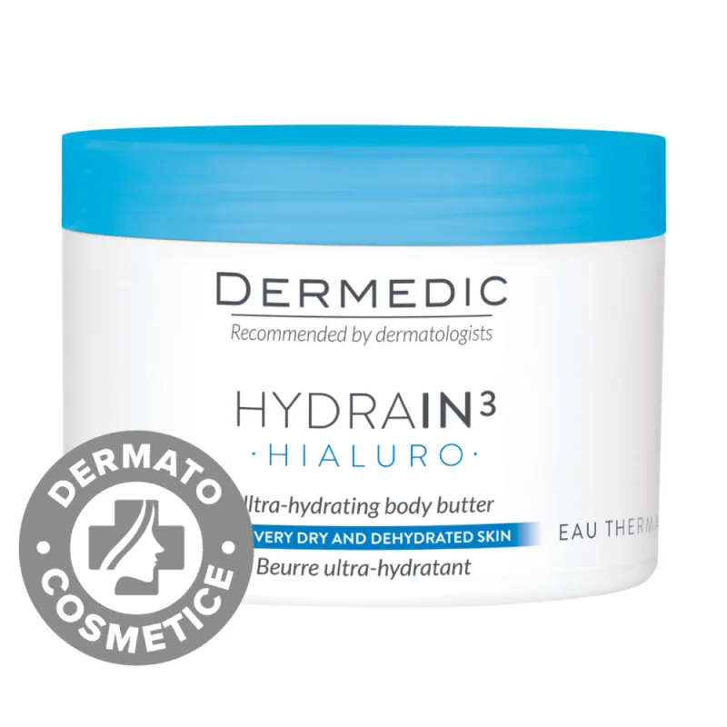 Unt de corp ultra-hidratant Hydrain3, 225ml, Dermedic — preț și oferte