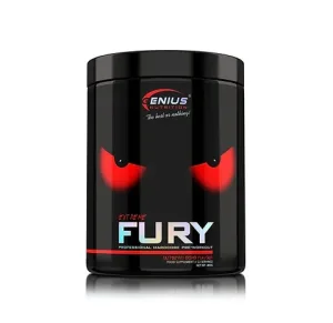 Pre-Workout cu aroma de zmeura Fury Extreme, 400g, Genius Nutrition