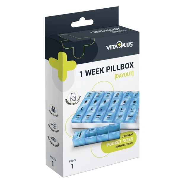 Vita Plus organizator medicamente saptamanal — preț și oferte
