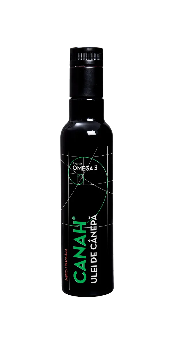 Ulei de canepa, 500ml, Canah — preț și oferte