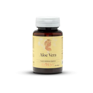 Aloe Vera extract 200:1, susține funcționarea sistemului digestiv, 60 softgels