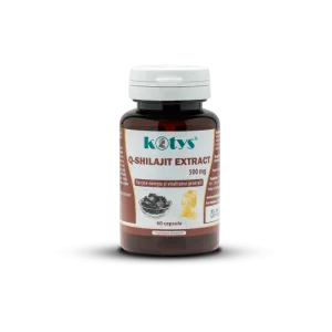 Shilajit extract 500mg, susține tonusul și energia organismului, 60 capsule