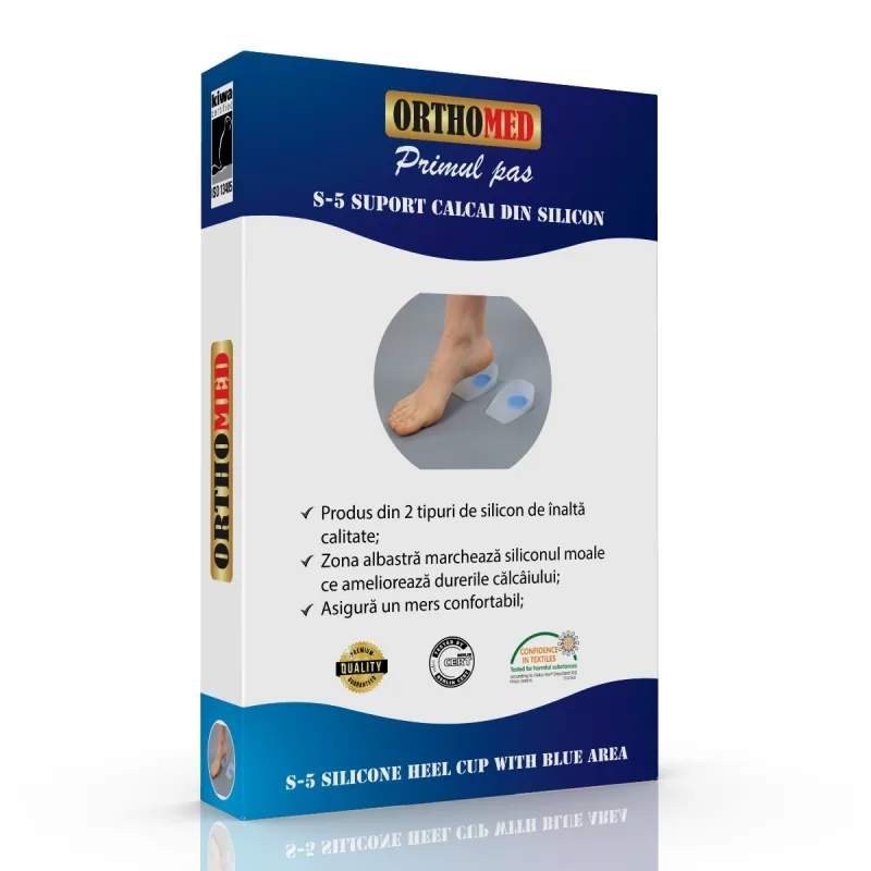 Suport pentru calcai din silicon Marimea XL, 1 bucata, Orthomed — preț și oferte
